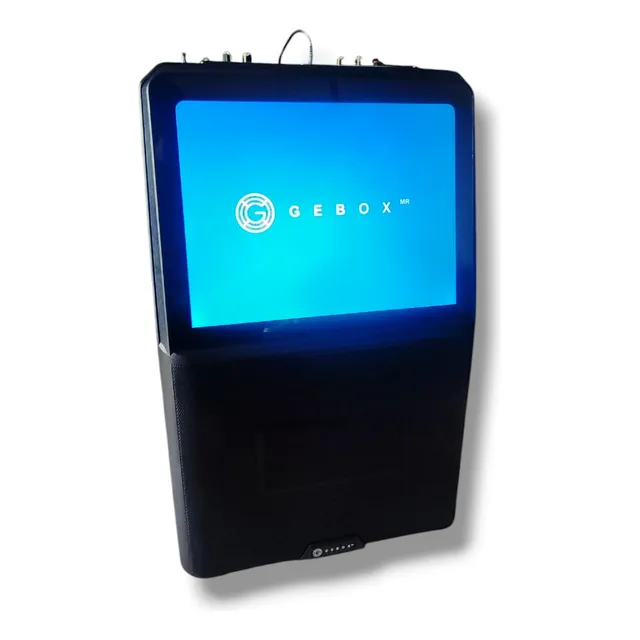 Bocina Karaoke- Gebox - King Karoke Negro