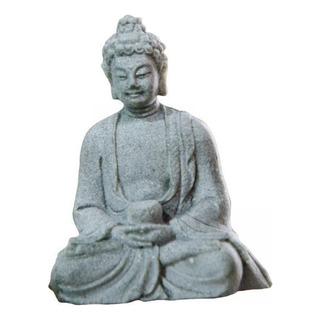 3 Estatua De Buda Sentado De Piedra Arenisca, Figura De Buda 3 Estatua De Buda Sentado De Piedra Arenisca, Figura De Buda