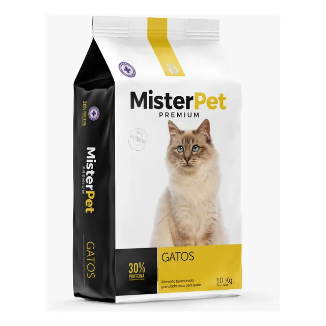 Alimento Balanceado Premium Para Gatos Mister Pet 10kg
