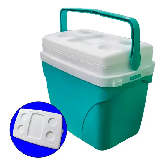 Conservadora Heladera 34 Litros Con 4 Posavasos Camping