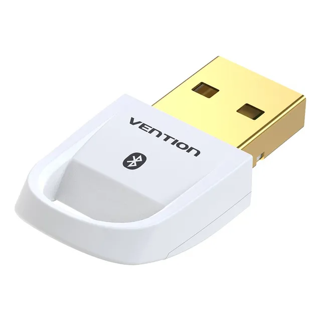 Adaptador Usb Bluetooth 5.0 De Vention En Color Blanco - CDSW0