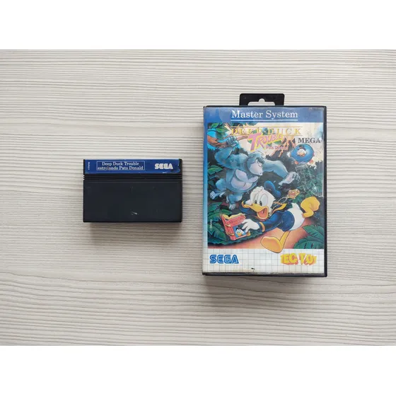 Deep Duck Trouble Pato Donald Master System