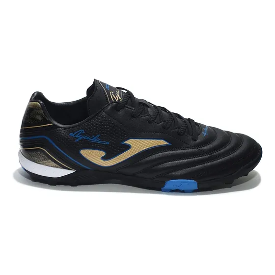 Botines Joma Modelo F5 Aguila Tf - Color Negro Con Azul