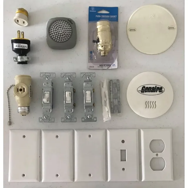 Combo De Ferretería - Interruptores, Tapas, Sockets