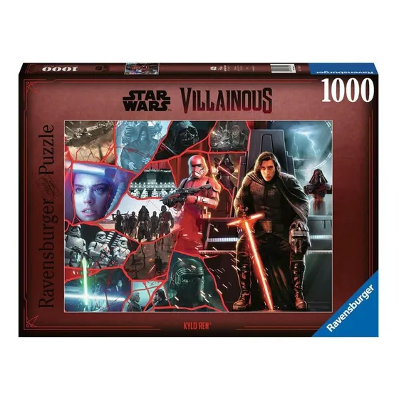 Ravensburger Star Wars Villainous: Kylo Ren 1000 Piezas Ji..