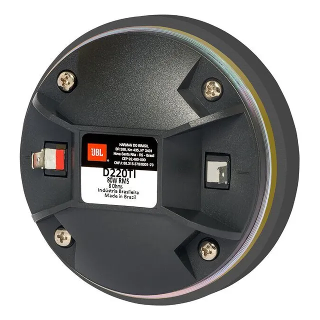Driver Jbl Selenium D220ti 8r Titânio 80 Watts Rms 8 Ohms