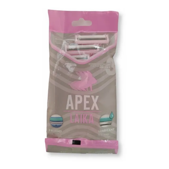 Cuchilla Afeitar Apex 2 Hojas 3 Unidades Mujer Oferta