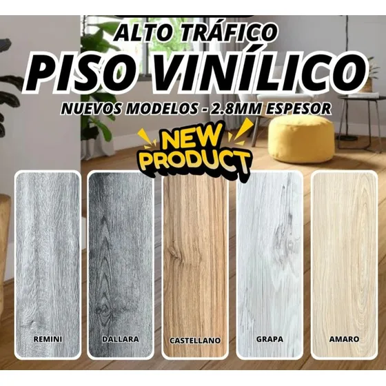 Pisos De Vinil Pvc  Lvt 2.8mm  Al Mejor Precio Del Este