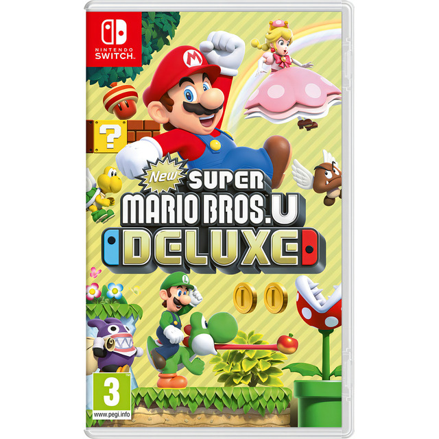 New Super Mario Bros U Deluxe Nintendo Switch Mídia Fisico New Super Mario Bros U Deluxe Nintendo Switch Mídia Fisico