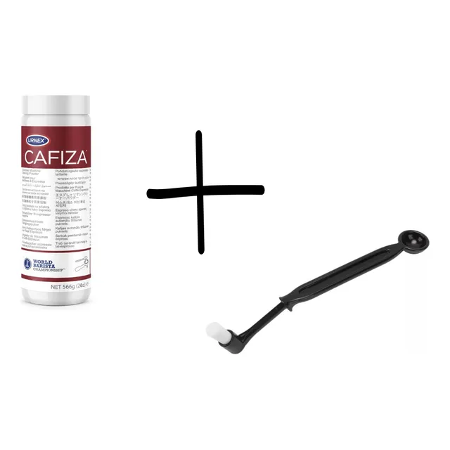 Kit Limpieza Cafeteras Cafiza + Cepillo