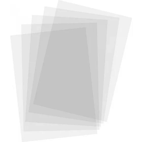  Lamina Acetato Transparente Tamaño Carta X 12 Unidades 