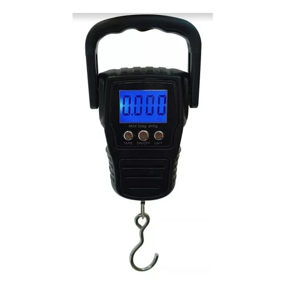 Peso De Gancho Portátil Recargable Tipo Maletero 50kg