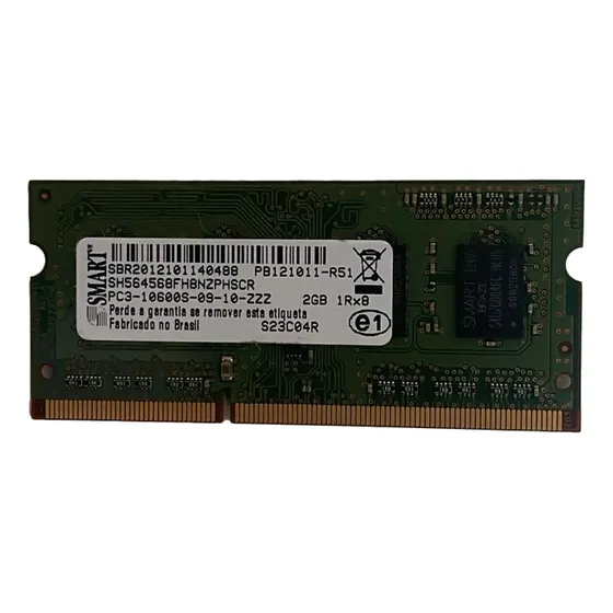 Memória Ram Ddr2 2gb 1 Smart Original
