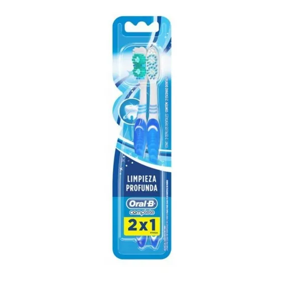 Cepillo Dental Oral B 2x1 Limpieza Profunda Complete
