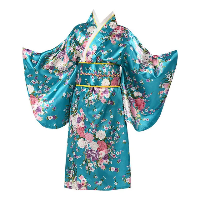 L Cárdigan Kimono Con Estampado Tradicional Para Niña