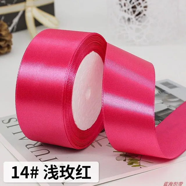 Rollo De Cinta Satinada De 4 Cm X 22 Metros, Varios Colores