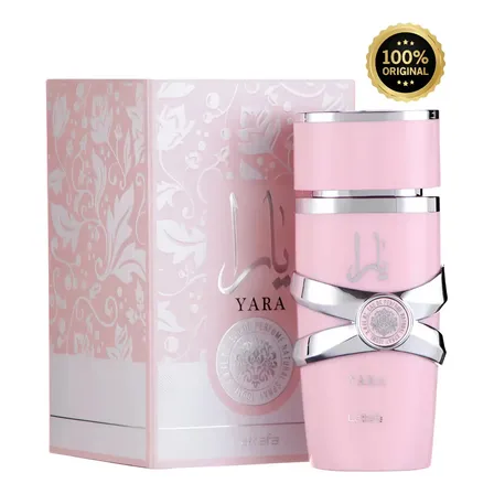 Perfume Árabe Feminino Yara Lattafa Eau De Parfum 100 Ml Momento