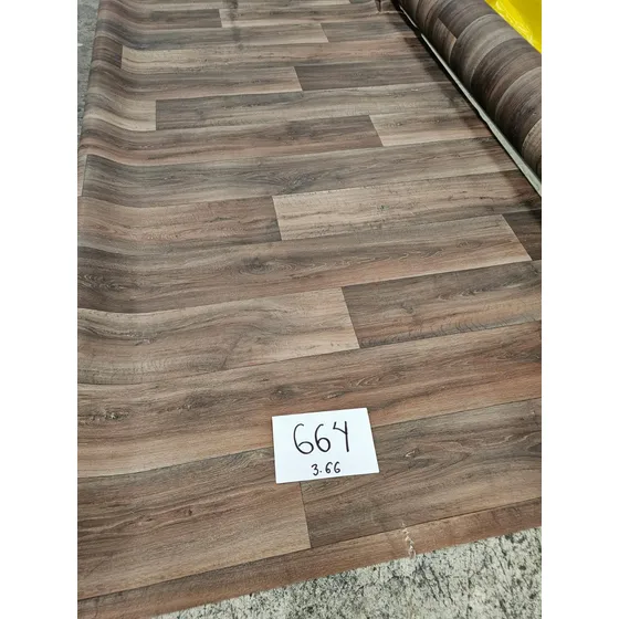 Piso Vinilico En Rollo 20 M2 Tipo Duela Madera Incluye Envio