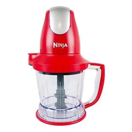 Batidora Y Procesador De Alimentos Ninja Ergonómico 450 W Color Rojo