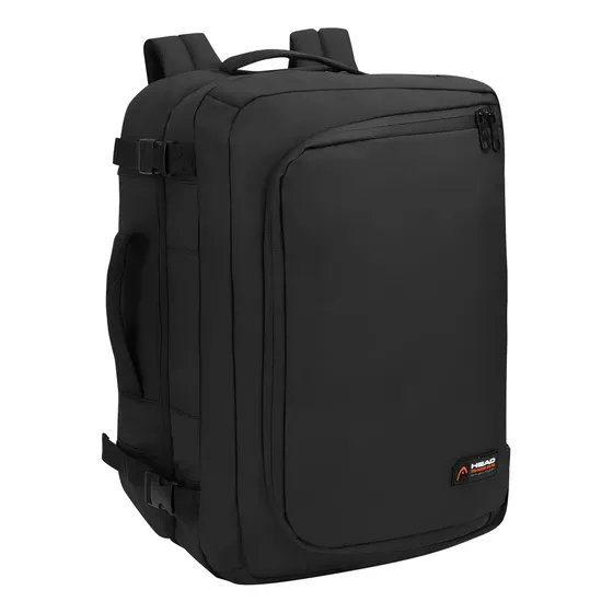 Mochila De Viaje Premium Traveler Reverse Negro Head