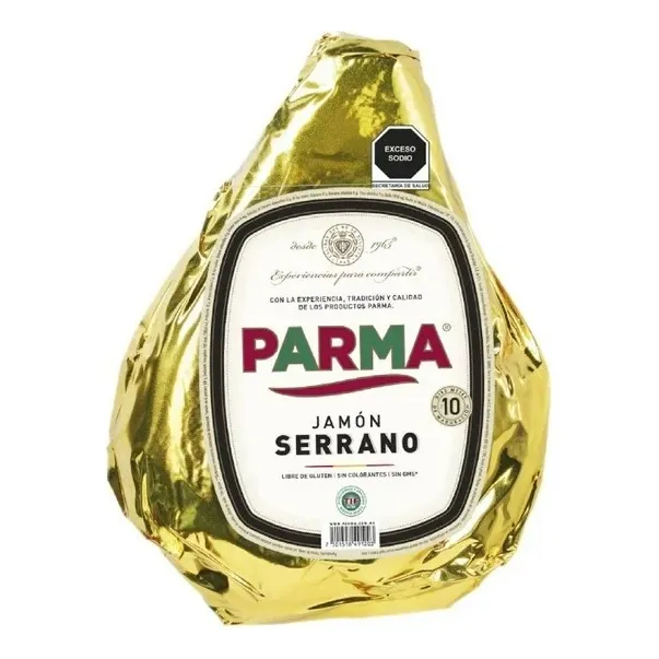 Jamon Serrano Parma, Minimo 4.5 Kg Deshuesado