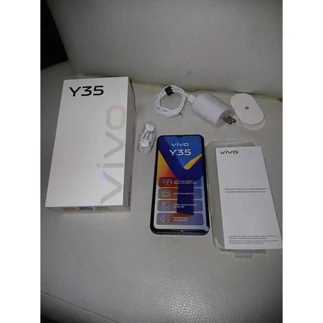 Vivo Y35 Dual Sim 128 Gb Negro 8 Gb Ram, Seminuevo, Poco Uso