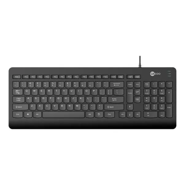Teclado Lecoo Kb103 USB negro
