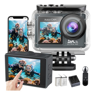 Cámara Deportiva De Buceo Wifi De 5k 50mp Con Control Gopr Cámara Deportiva De Buceo Wifi De 5k 50mp Con Control Gopr
