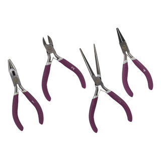 Pinzas Para Armado De Bisuteria Punta Corte Engarce Plana Pinzas Para Armado De Bisuteria Punta Corte Engarce Plana