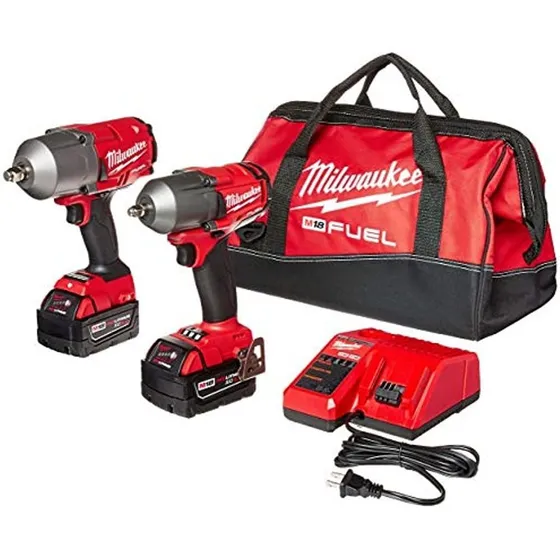 Milwaukee 2 Pc M18 Fuel Auto Kit - Llave De Impacto De 1/2  