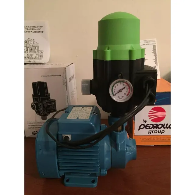 Combo Bomba City Pedrollo 0,5 Hp 110v. & Press-control Dps-3