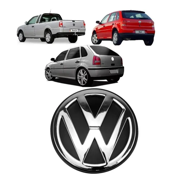 Emblema Vw P/mala Gol G3 G4 Saveiro G4 1999 2000 2007 A 2014