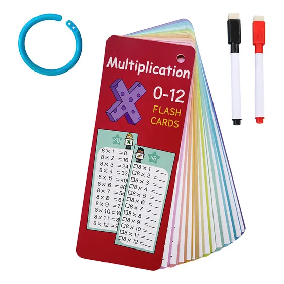 Math Games Division Tarjetas Didácticas De Multiplicación Di