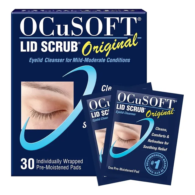 Ocusoft Toallitas Oftálmicas Higiene Párpados Blefaritis