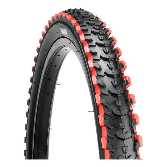 Llanta Para Bicicleta R24 X2.125 Doble Linea Roja Hy111 Nyco