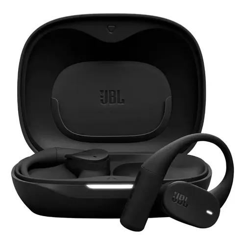 Fones de ouvido Bluetooth Jbl Sense Pro pretos e pretos | Frete grátis