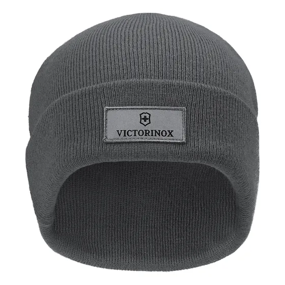 Gorro De Lana Gris Victorinox