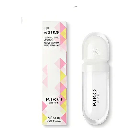 Kiko Milano Gloss Lip Volume - Efeito Volume, Nutre,hidrata. Acabamento Brilhante Cor Branco