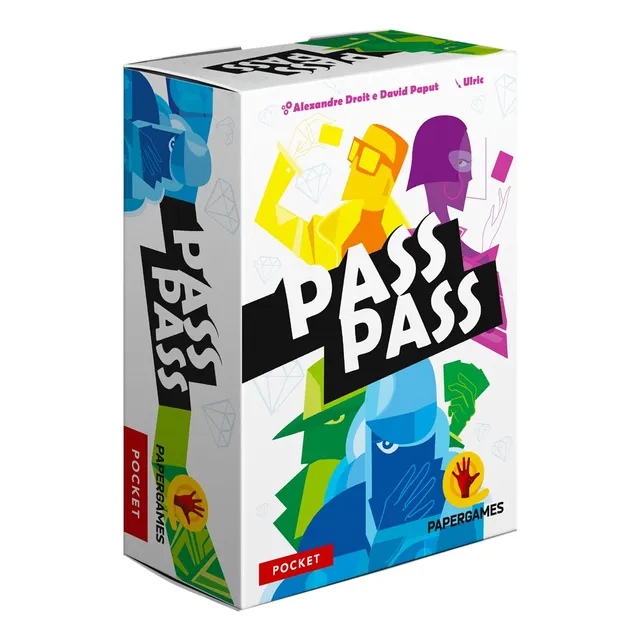 Pass Pass - Jogo De Cartas Linha Pocket Papergames