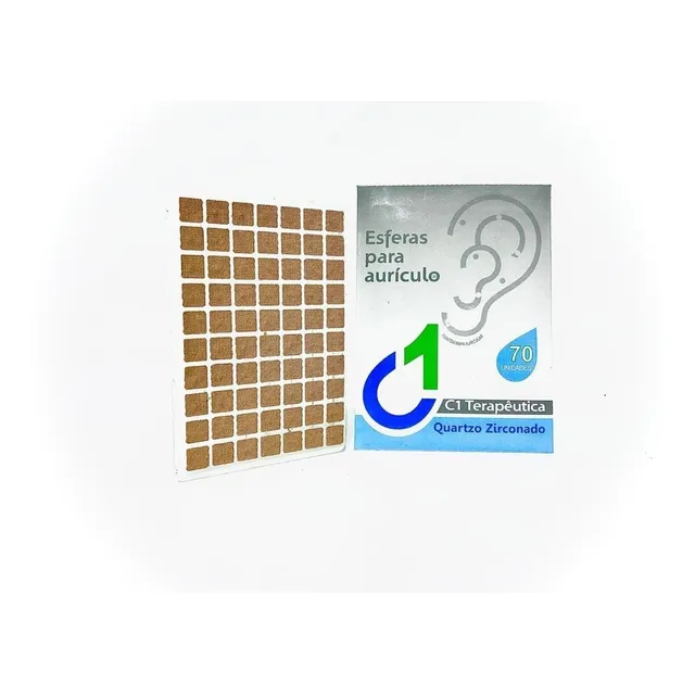 Ponto Auriculoterapia Quartzo Auricular C/ Micropore -350 Un