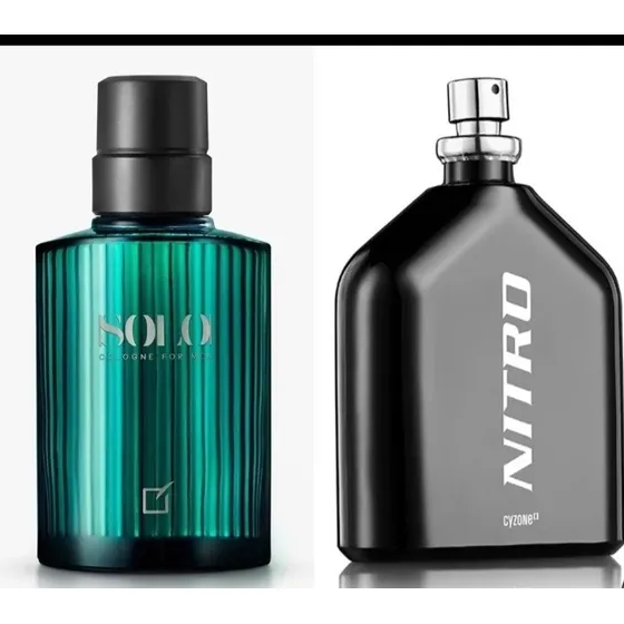 Kit Perfume Solo + Nitro P/hombre   Yanbal + Cyzone 80ml/100