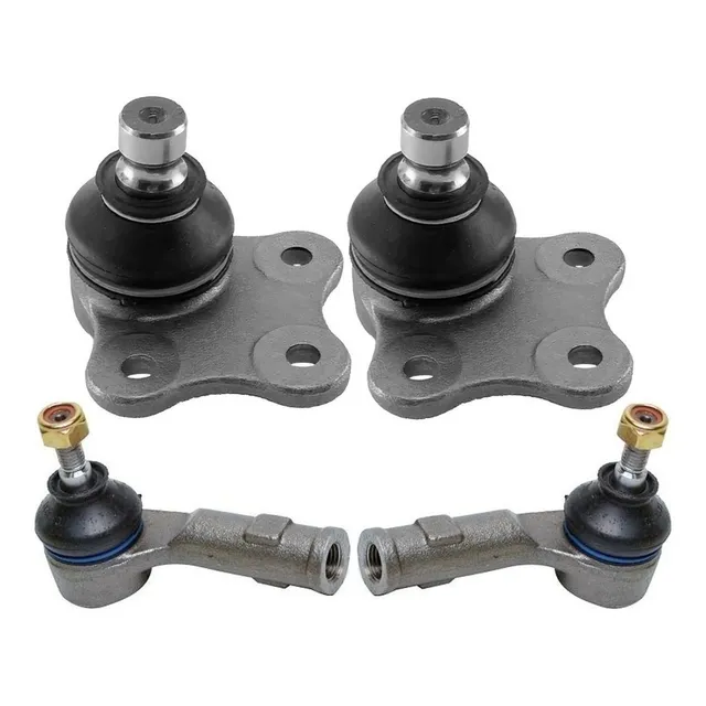 Kit 2 Pivô + 2 Terminal Direção Ford Ka 2008 2009 2010 2011/