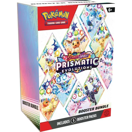 Pokémon Tcg Prismatic Evolutions Booster Bundle Idioma Inglés