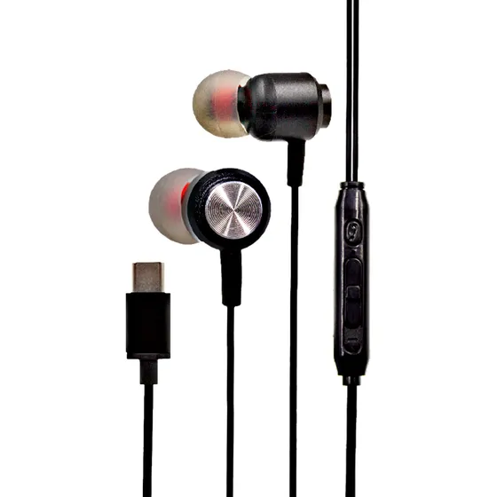 Audifonos Alambricos Manos Libres In-ear Usb Tipo-c Pc