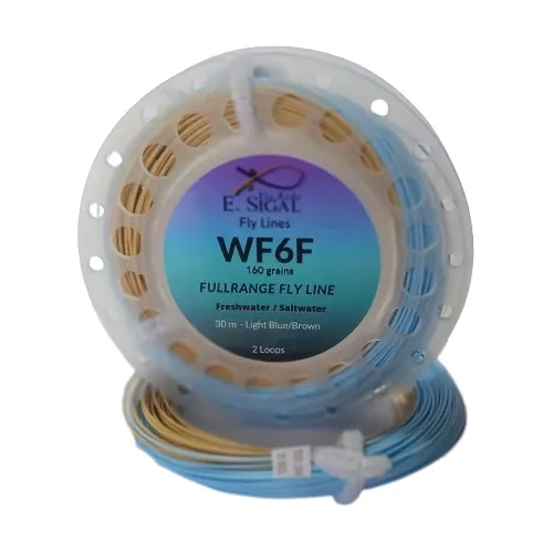 Línea Pesca Con Mosca E. Sigal Fullrange Flote #6 Wf6f
