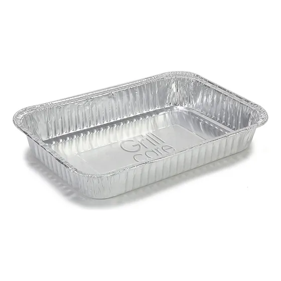 Sartenes De Goteo De Aluminio Compatibles Parrillas Weber