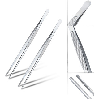 2pz Pinza Precisión Chef Emplatar Cocktail Decoracion 2pz Pinza Precisión Chef Emplatar Cocktail Decoracion