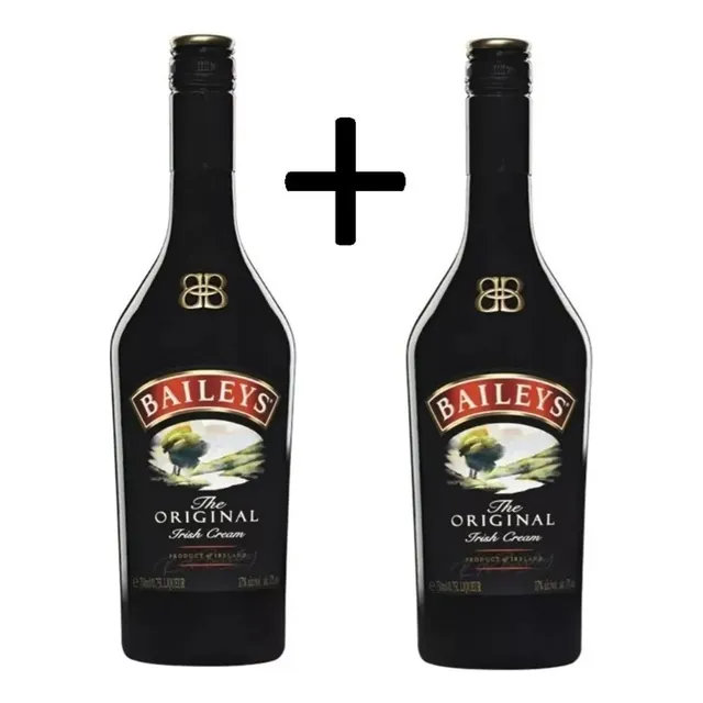 Licor Baileys 750ml Irlandês Kit 02 Unidades Envio Imediato