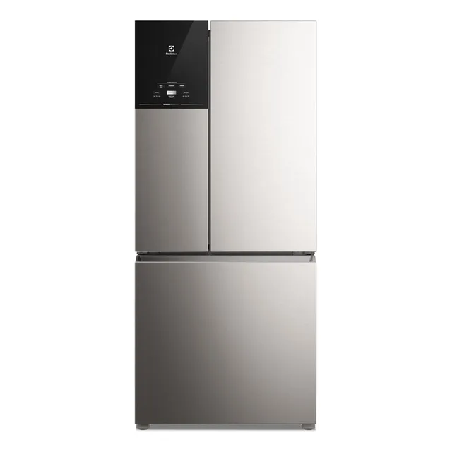 Electrolux refrigeradora frost 540l con dispensador IM8S color gris