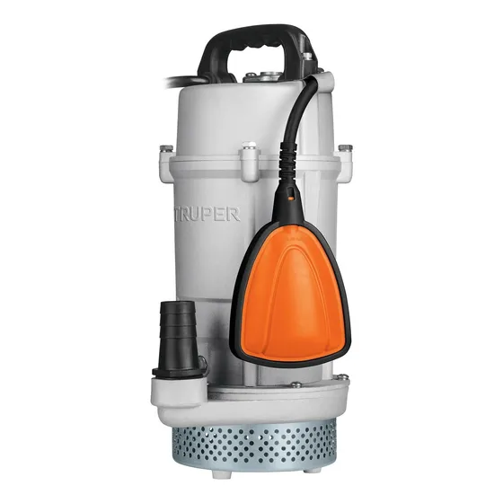 Bomba Sumergible Metálica Para Agua Limpia Uso Rudo 3/4 Hp